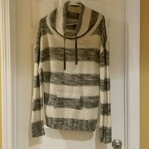 Cable knit sweater
