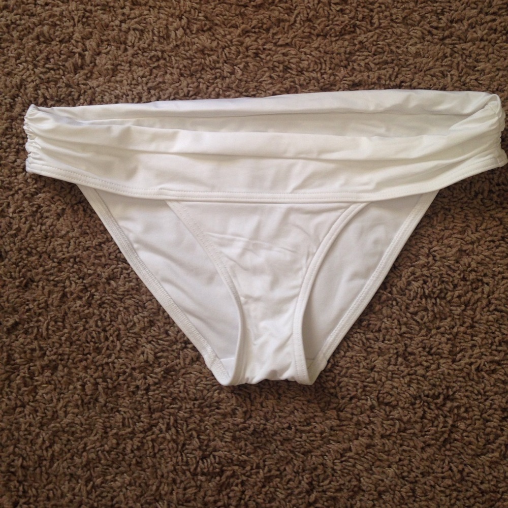 Victoria secret NWT white swim bottom