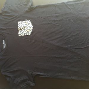 Vans cheetah print pocket tee