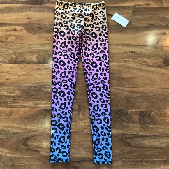 goldsheep Pants - NWT GoldSheep Disco Leopard Legging
