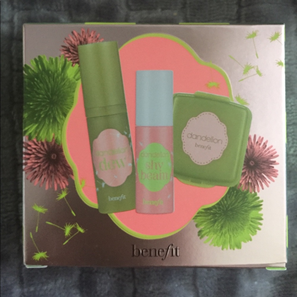 Benefit makeup trio for dewy and radiant skin