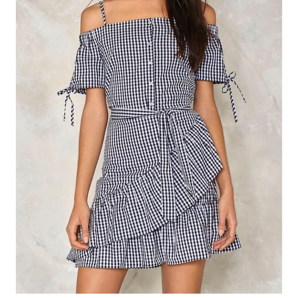 Square to Dance Gingham Dress