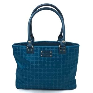 Kate Spade Blue Nylon Satchel Kate Spade Blue Nylon Satchel