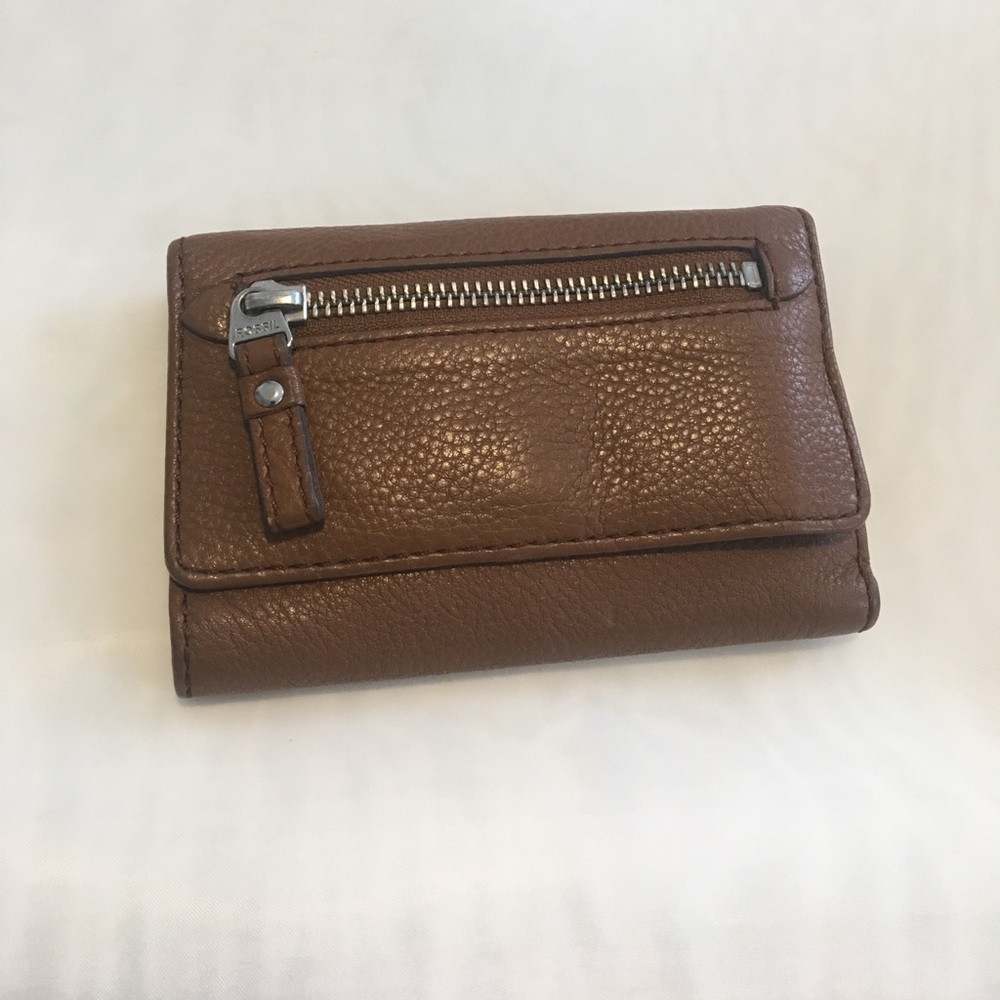 Fossil Wallet in Light Brown