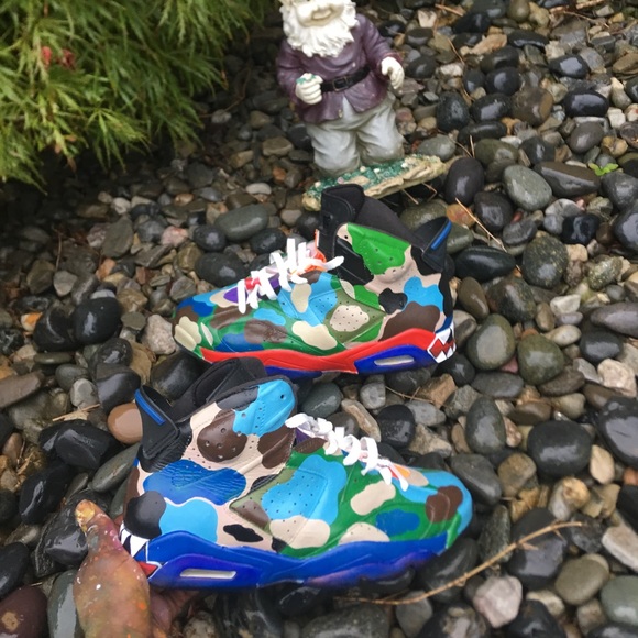 Custom Air Jordan Retro 6 Camo Customized - Picture 3 of 5