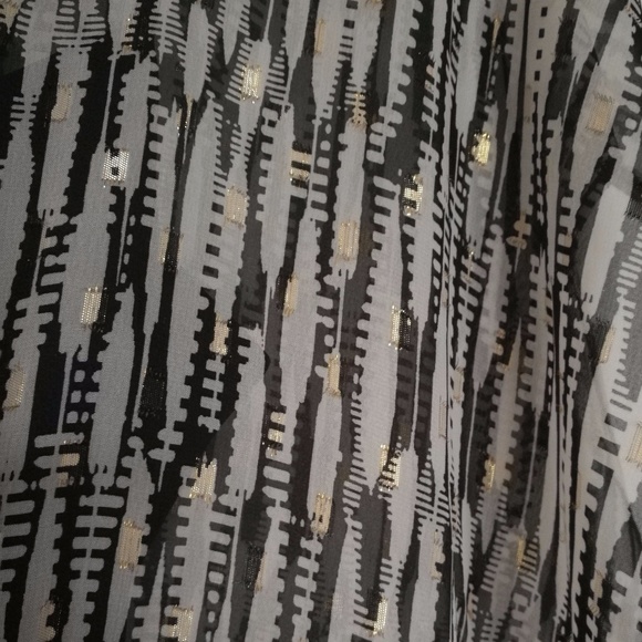 Express Printed Mini Caftan Dress Size XS - Picture 4 of 8