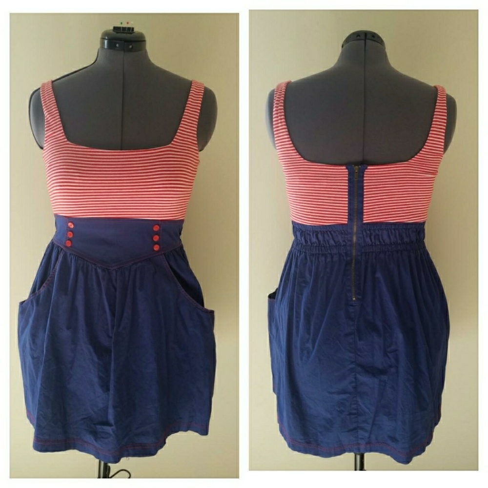 Rare Comfy Nautical Dress