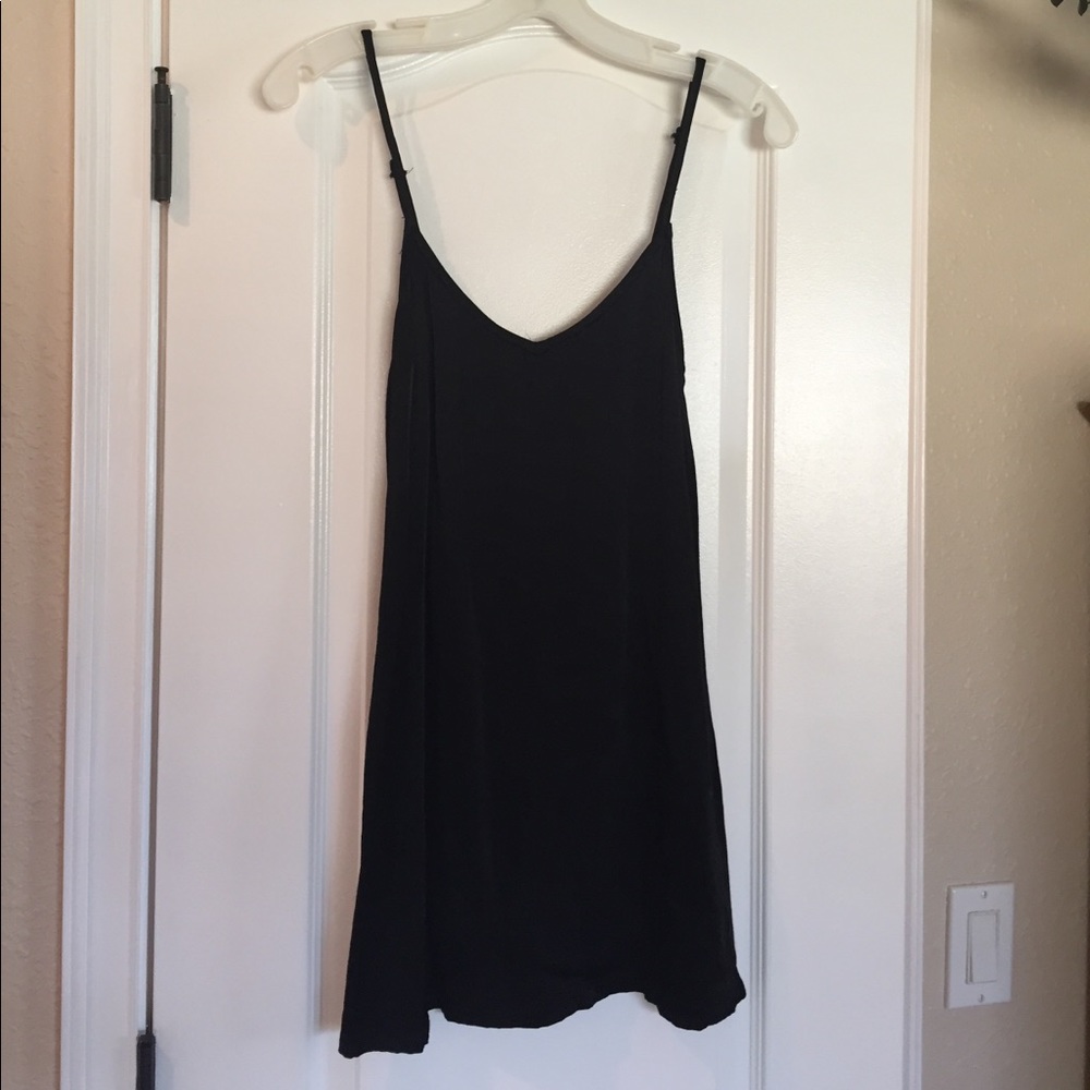 Black Silky Dress