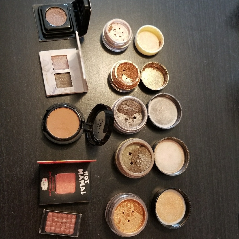 Huge lot of neutral eyeshadow singles - used 1/2x