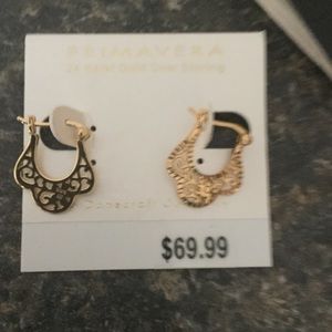 BUNDLE ALERT! 24 k Gold plated Earrings! NEW!