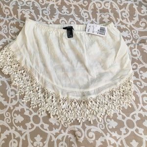 Forever 21 lace crop top
