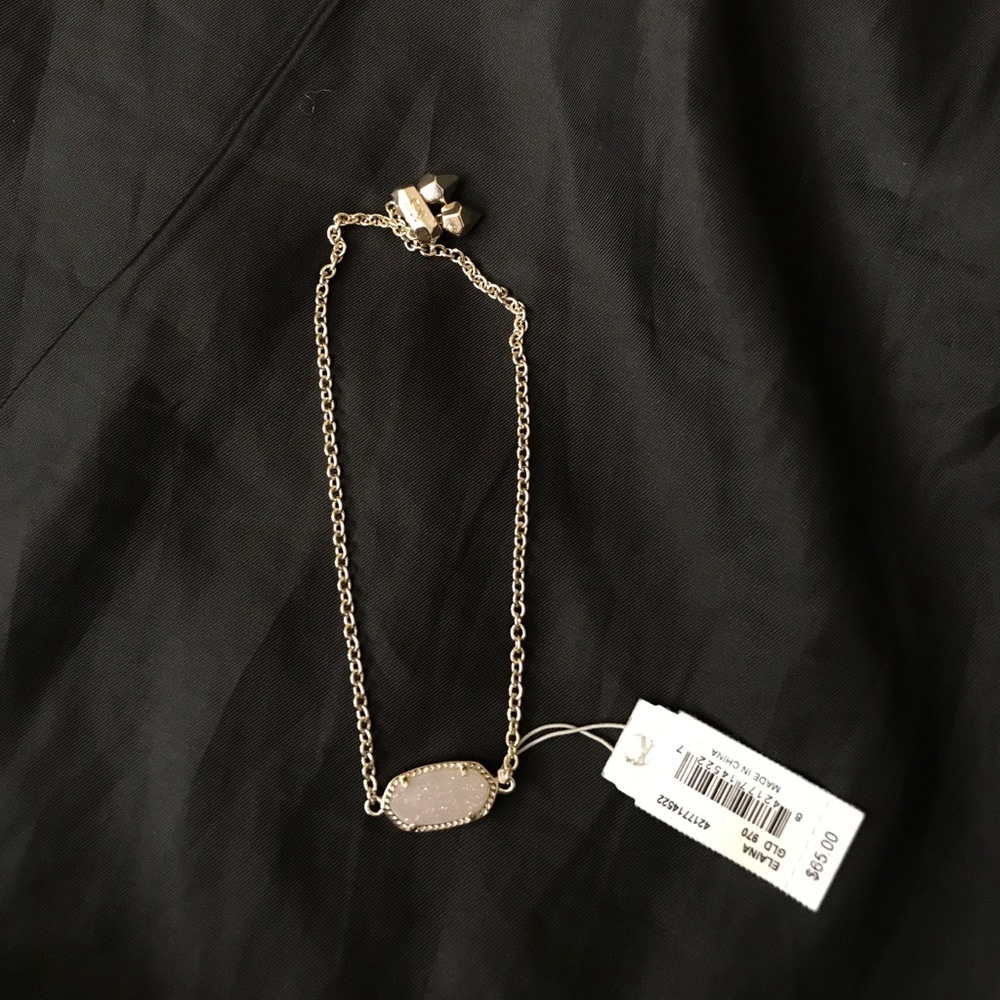 Kendra Scott Elaina gold adjustable bracelet