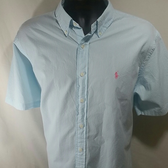Ralph Lauren Other - RALPH LAUREN Striped Short Sleeve Shirt Size XL