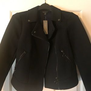 Ann Taylor designer jacket w/zipper sleeves. NEW