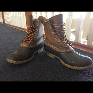 Women's L.L.Bean Boots, 8" Thinsulate Tan/Brown