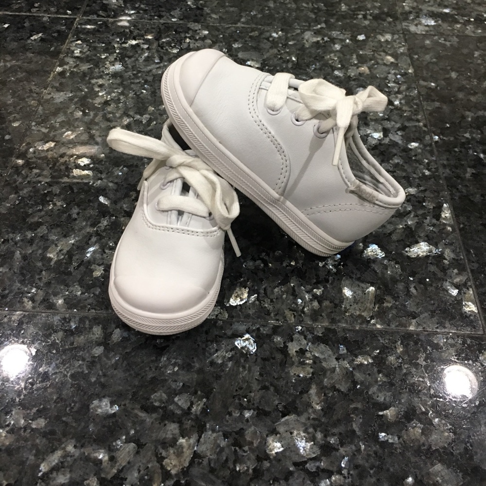 White Leather Keds shoe
