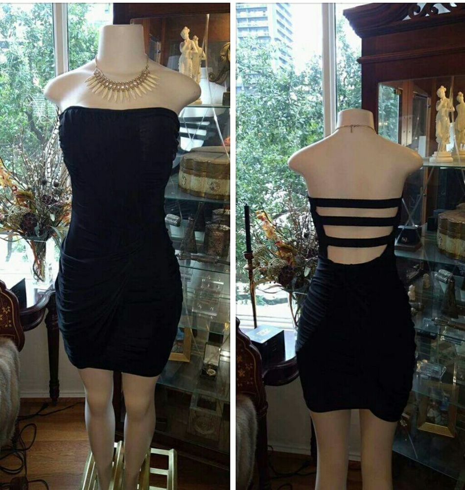 BeBe sexy black dress