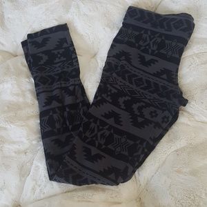 Express aztec leggings