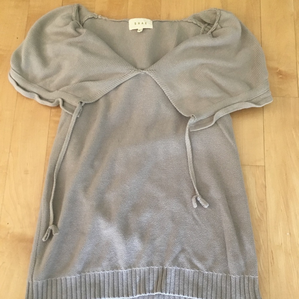 Off the shoulder Anthropologie sweater