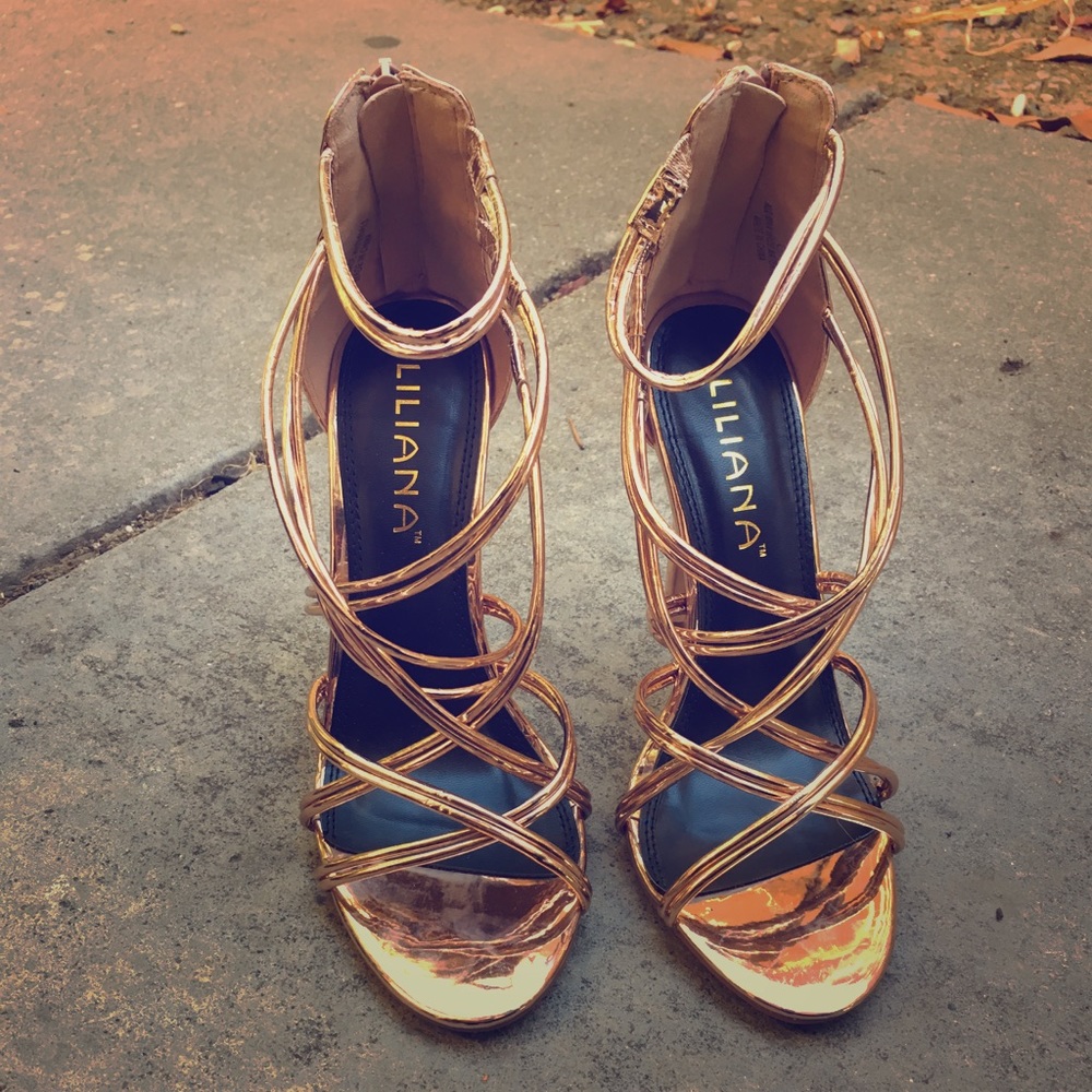 Rose Gold Heels