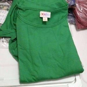 3x Green Solid Irma Lularoe