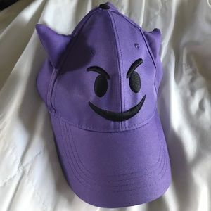Devil Emoji Baseball Hat