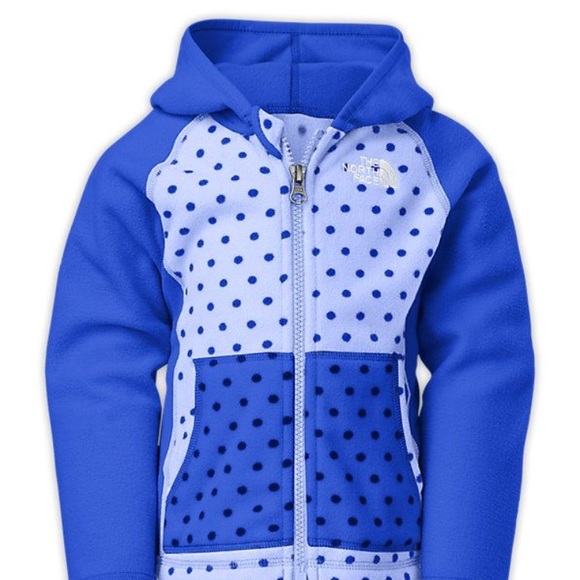 polka dot north face
