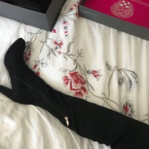 Vince Camino Thigh High Suede Boots