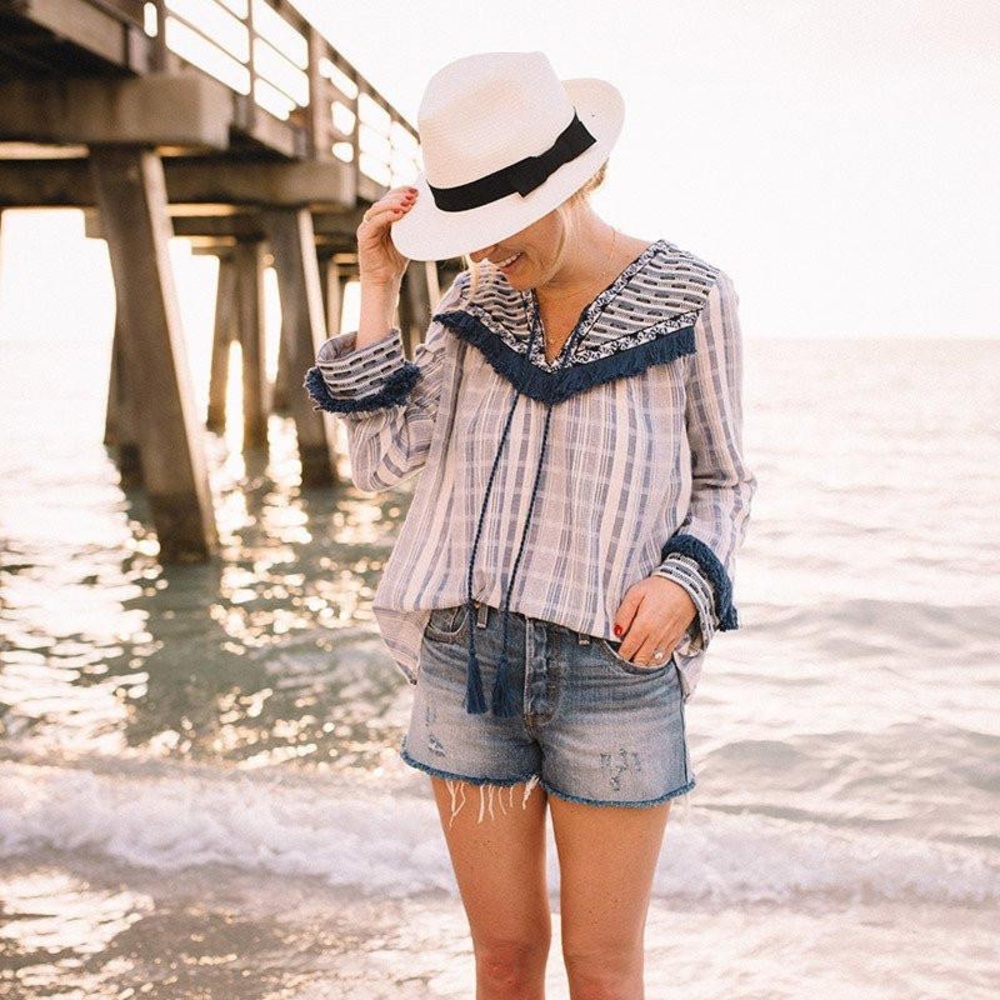 Brand New with Tags: Mazatlan Fringe Popover