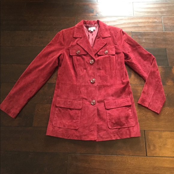 Denim & Co Jackets & Blazers - Denim & Co 100% Suede Jacket