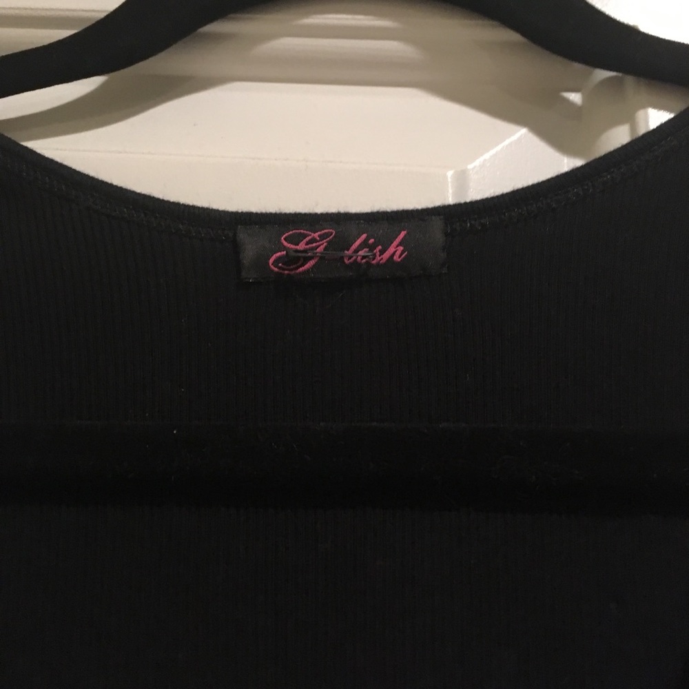 Tank With White Sequin Zebra Pattern - image 2