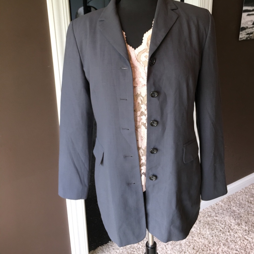 Grey banana republic suit