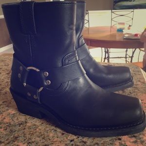 Harley Davidson motorcycle boots size 8