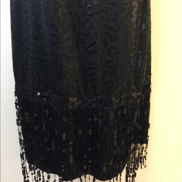 Flapper Adult Costume Size Small 4-6 - Picture 3 of 5