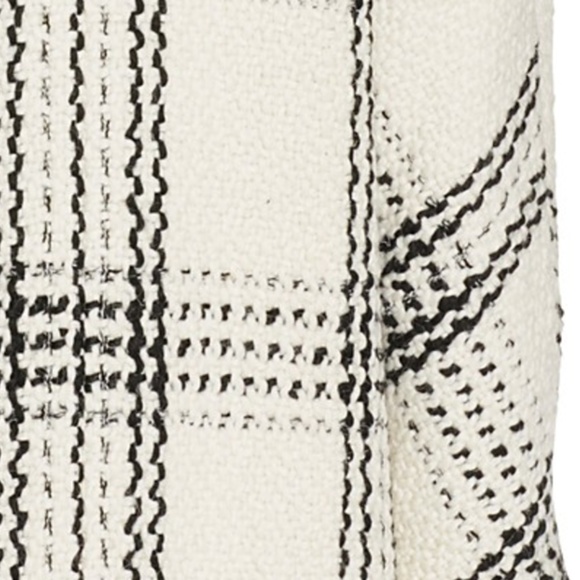 Suncoo 'Ewa' Oversized Check Wool Coat 0 - Picture 4 of 6