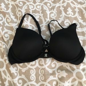Aerie black racerback bra