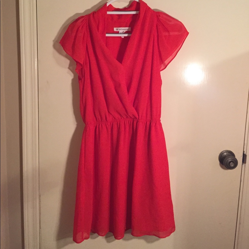 Fiery red BCBGeneration Dress