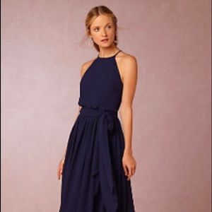 BHLDN Alana Dress In midnight