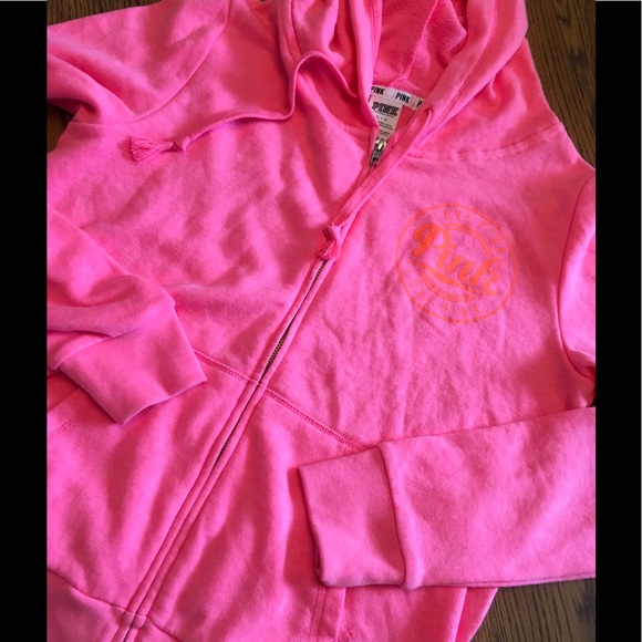 Pink hoodie/boyfriend pant set L/S - Picture 2 of 7