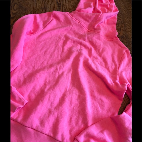 Pink hoodie/boyfriend pant set L/S - Picture 4 of 7