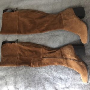 Like new leather and suede Steve Madden knee highs Like new leather and suede Steve Madden knee highs