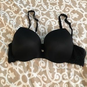 Aerie black lightly padded bra