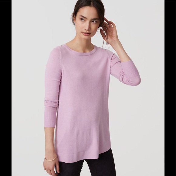 Ann Taylor Loft back pleat sweater. - Picture 2 of 8