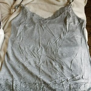 Lace trimmed camisole