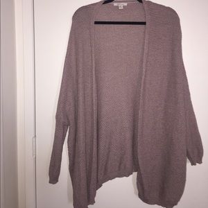 Mauve cardigan
