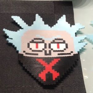 Rickcision Perler (demon eyes)