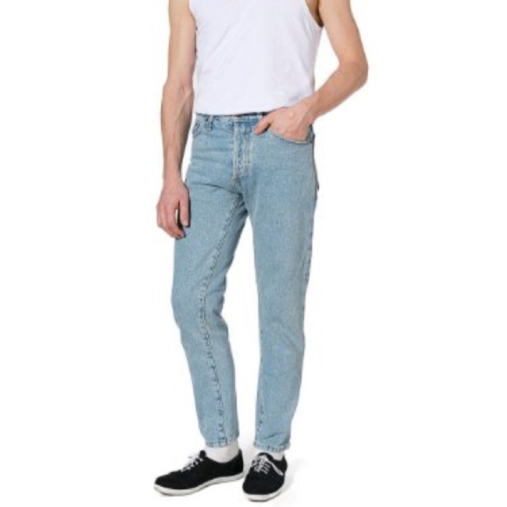 Discontinued American Apparel Regular Fit Jeans