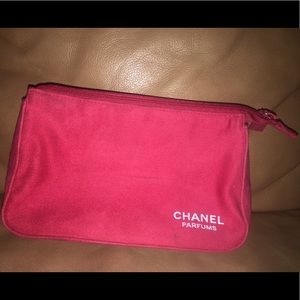 Chanel makeup bag