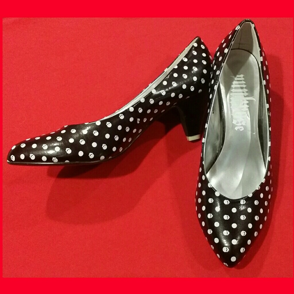 POLKA DOTS  & SKULLS ROCKABILLY ***SOLD*** - Picture 2 of 5