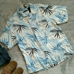 Mens silk Hawaiian shirt